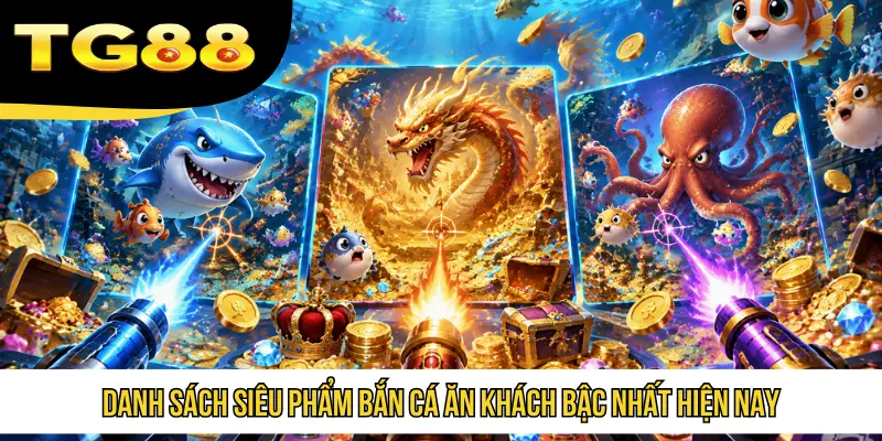 Danh sách siêu phẩm bắn cá ăn khách bậc nhất hiện nay